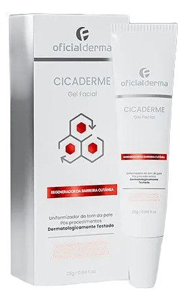 Cicaderme Gel Facial 25g Regenerador Barrera Cutanea Arago - Dia/Noite - Todo tipo de pele