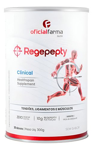 Ogicialfarma Nutri Regepepty Clinical 300g Sem Sabor Sem Sabor