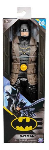 Boneco Batman Com Colete Marrom Da Dc Comics 30 Cm Sunny