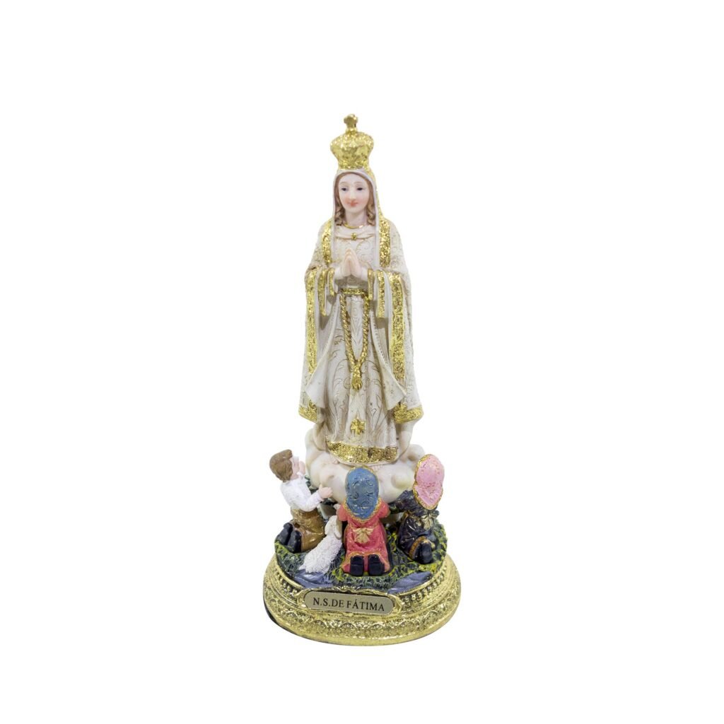 Enfeite Resina Nossa Senhora De Fátima 22cm tipo B079Q7W41X