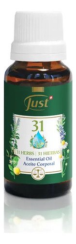 Swiss Just Óleo 31 De 10 Ml Ideal Para Massagem Aromaterapia 31 Herbas