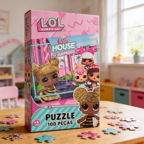 Puzzle Quebra-cabeça Grow Lol House Of Surprises! 100 Peças