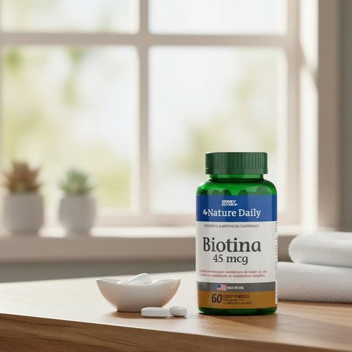 Biotina 45mcg Sidney Oliveira Usa 60 Comprimidos - Imagem 7