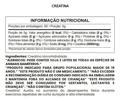Oficialfarma Creatina 300g 100% Pura Oficialnutri Sem - SEM - Pote - Imagem 4