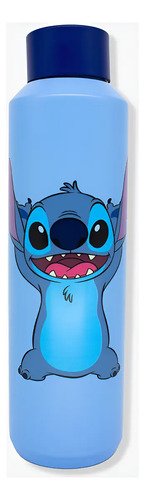Zonacriativa Acqua Garrafa Disney Sticth 600 Ml Cor Azul Azul