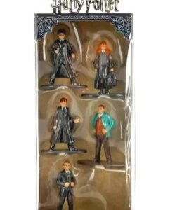 5 Bonecos Colecionaveis Nano Metalfigs Harry Potter