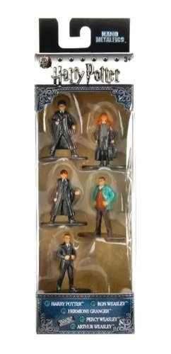 5 Bonecos Colecionaveis Nano Metalfigs Harry Potter