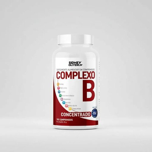 Complexo B Concentrado 100 Comprimidos Sidney Oliveira Ue Sem Sabor - Imagem 3