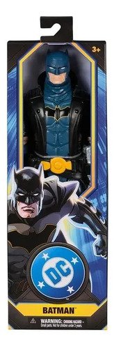 Boneco Articulado Batman Dc Sobretudo Azul 30 Cm Spin Master